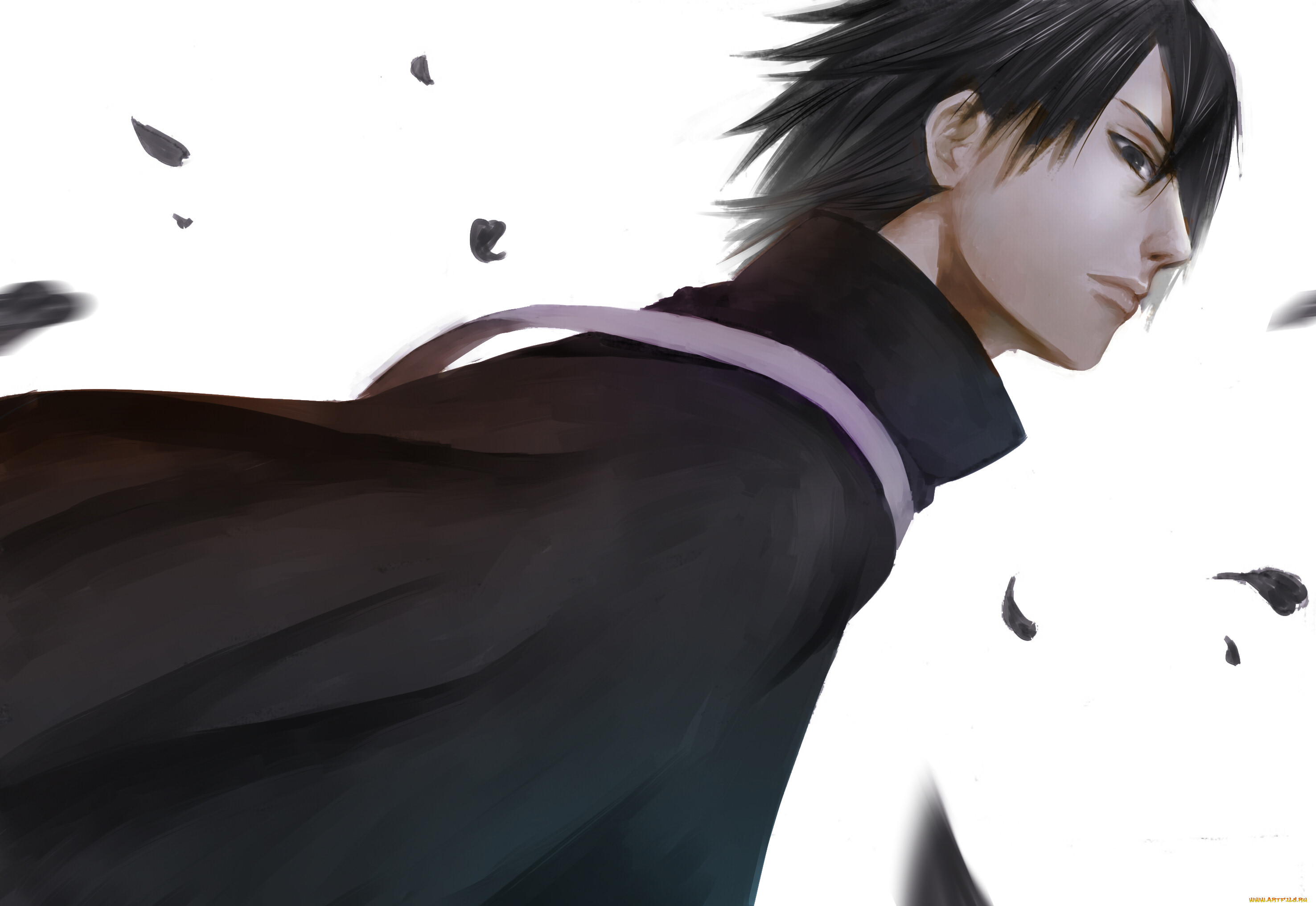 , naruto, art, sasuke, uchiha, 